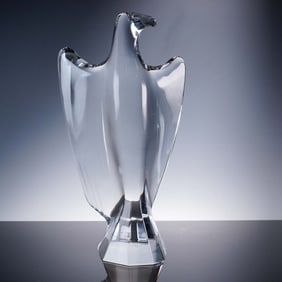 Baccarat Crystal Figurine, Bird
