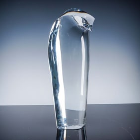 Baccarat Limited Edition Crystal Penguin Sculpture