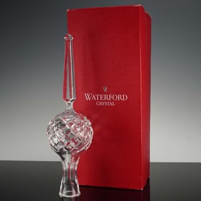 Waterford Crystal Tree Topper with Original Box