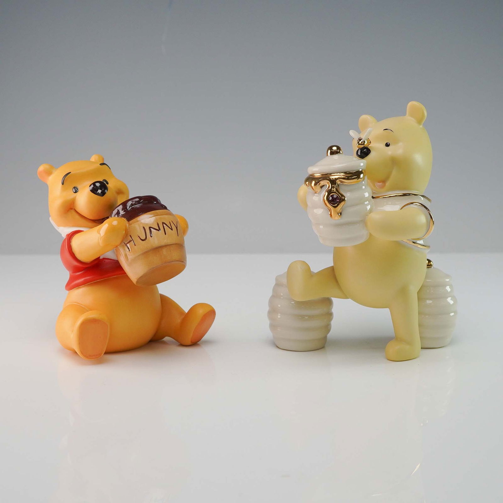 2pc Disney Winnie the Pooh Figurines, WDCC & Lenox (1 of 9)