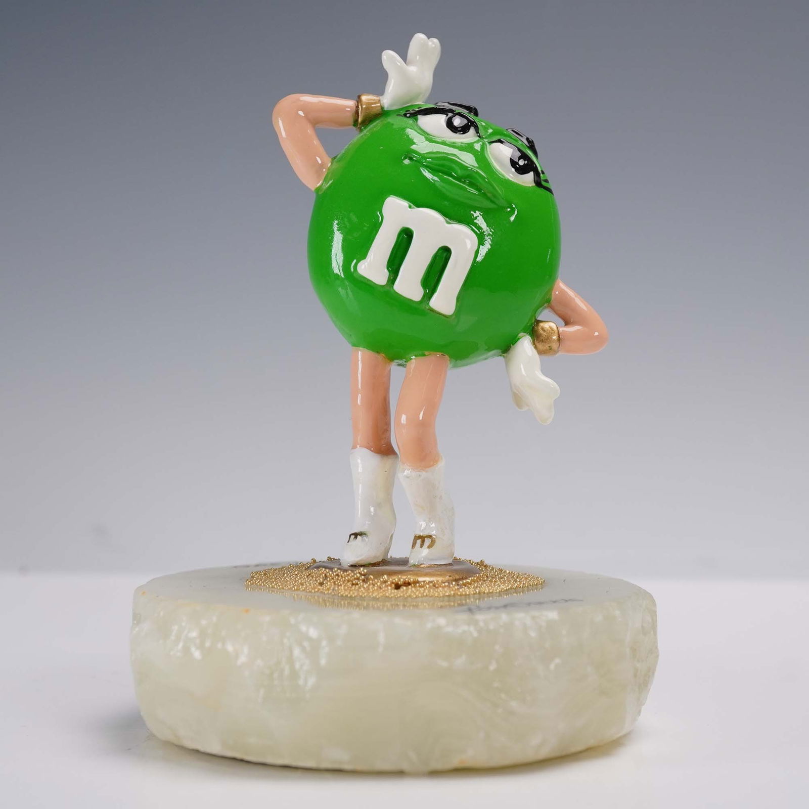 Green M&M Figurine by Ron Lee, 2006 (1 of 7)