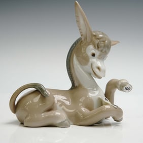 Lladro Porcelain Figurine, Donkey in Love 1004524
