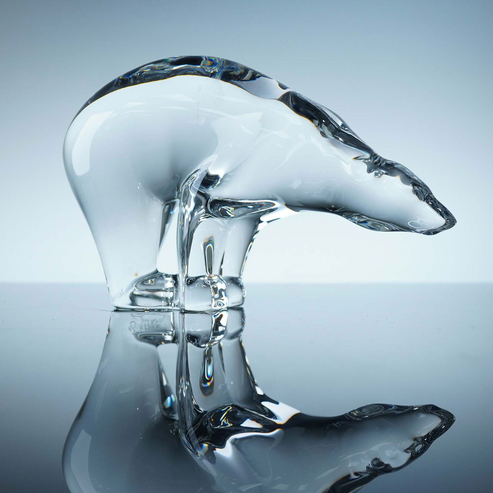 Baccarat Crystal Polar Bear Figurine (1 of 8)