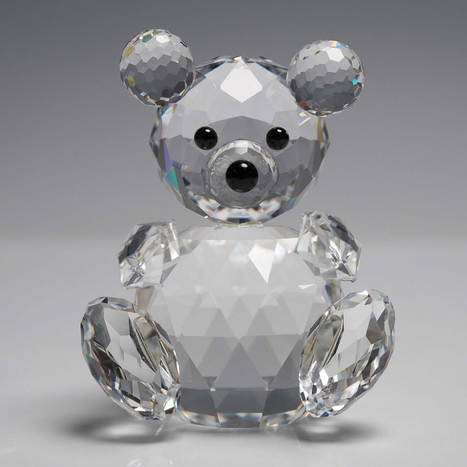Swarovski Silver Crystal Small Bear Figurine (1 of 6)