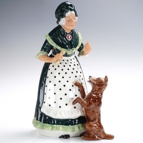 Royal Doulton Porcelain Figurine, Old Mother Hubbard HN2314