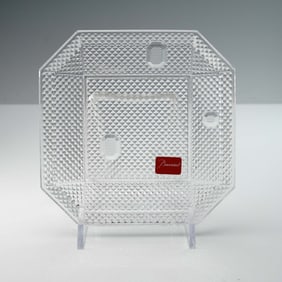 Baccarat Crystal Pampille Plate by Arik Levy