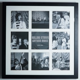 Rolling Stones Gather Moss - Pathe News Photo Collage