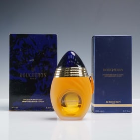 3pc Boucheron Fragrance & Body Lotion Set with Boxes