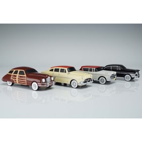 Lionel Die-Cast Model Car Set, Route 66 Series, 4pc