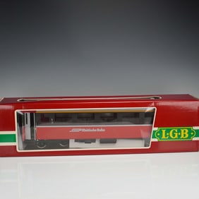 LGB G Scale RhB Viafier Retica Railcar 3067 with Original Box