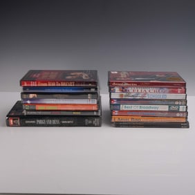 16pc Music & Performance DVD Collection