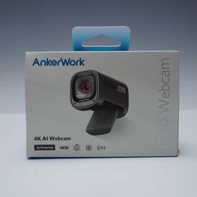 AnkerWork C310 4K AI Webcam with Box
