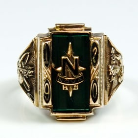 Herff Jones Nova High School 1970 10K Ring