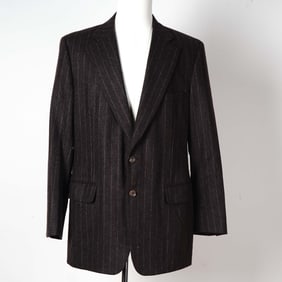 Paul Stuart Men's Wool Pinstripe Jacket, Size 42SL