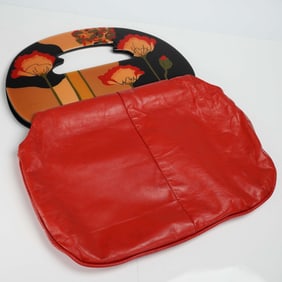 Moon Bags by Patricia Smith, Red Poppy Purse