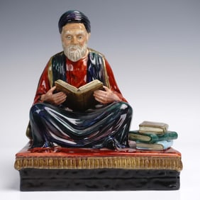 Studio Pottery by Reg Johnson Figurine, Tunisian Scholar of Law