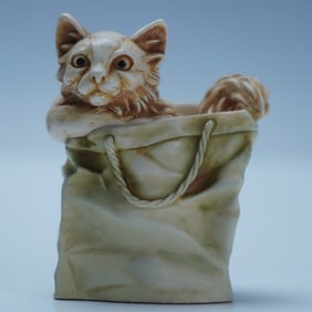 Harmony Kingdom Treasure Box, Moggy Bag
