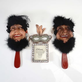 3pc Katherine's Collection Character Mirrors & Masquerade Photo Frame