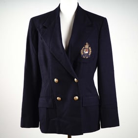 Ralph Lauren Women's Navy Polo Blazer, Size 8