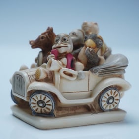 Harmony Kingdom Jewelry Box, The Fab 5 Party Boys, with Box