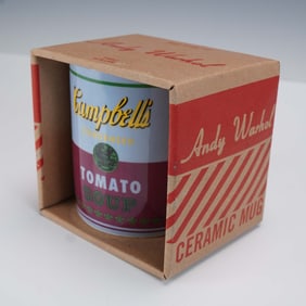 Andy Warhol Campbell's Soup Ceramic Mug