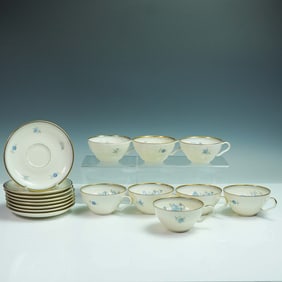 16pc Thomas Ivory Bavaria Cup and Saucer Set