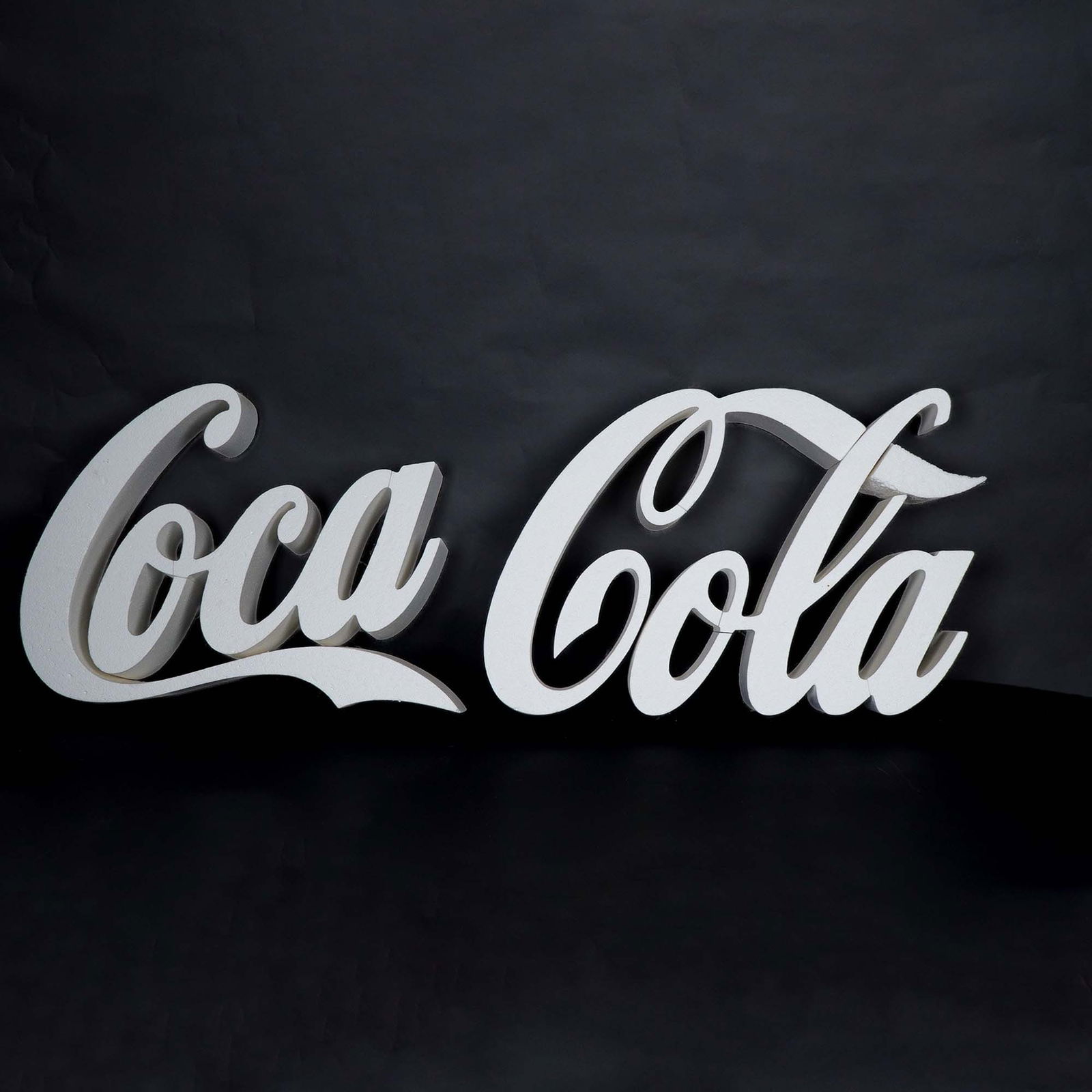 5pc Coca-Cola Styrofoam 3D Wall Sign Letters (1 of 2)