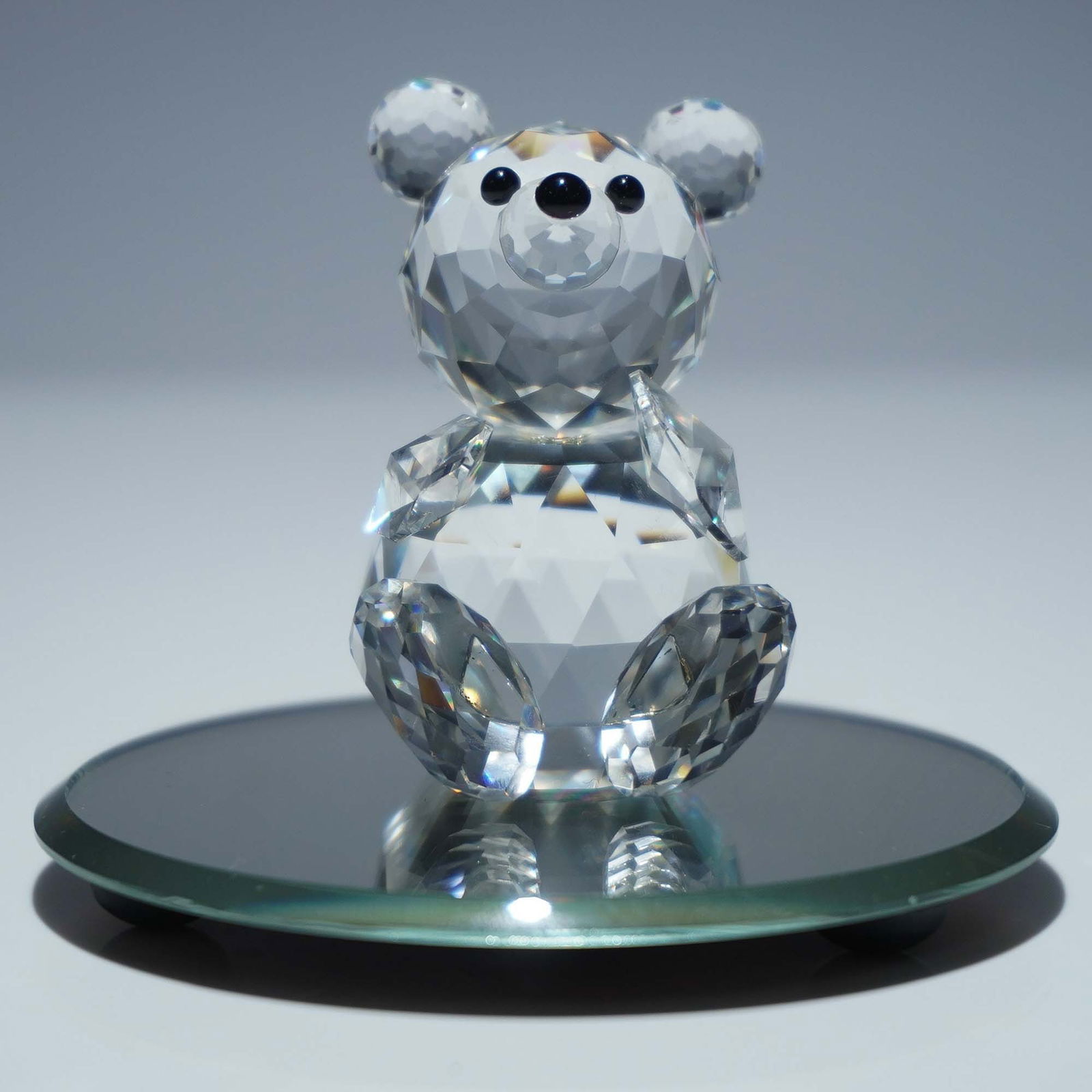 Swarovski Silver Crystal Figurine, Bear (1 of 5)