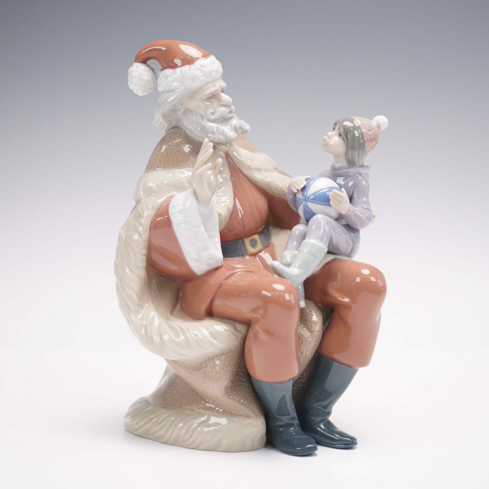 Lladro Porcelain Figurine, A Christmas Wish #5711 (1 of 5)