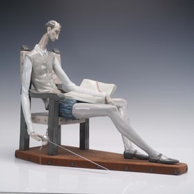 Lladro Porcelain Figurine, Quixote #01001030 with Base and Box