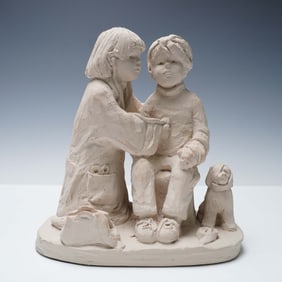 Austin Sculpture The Doctor and Patient by Dee Crowley