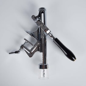 Chrome Plated Table-Bar Mounted Wine Bottle Opener