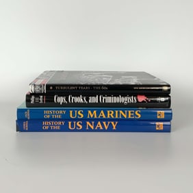 4 Books on U.S. History, Crime, and Military