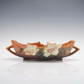 Roseville Pottery Magnolia Console Bowl 449-10