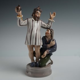 Dahl Jensen Porcelain Figurine, The Emperor's New clothes