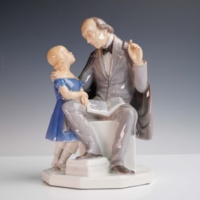 Bing & Grondahl Porcelain Figurine, Hans Christian Andersen