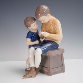 Bing and Grondahl Porcelain Figurine, Tom & Willy