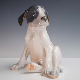 Royal Copenhagen Porcelain Figurine, Pointer Puppy