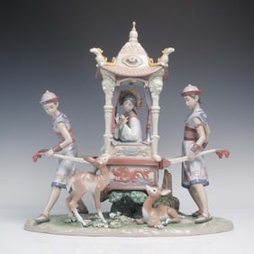 Lladro Porcelain Figurine, In the Emperor's Forest #01001858