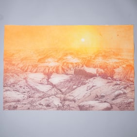Roy Purcell, Color Etching, Grand Canyon Suite II, Signed