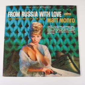 Matt Monro " From Russia With Love (1964) Liberty LST 7356 Vinyl LP