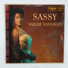 Sarah Vaughan Sassy Vinyl LP, EmArcy MG 36089