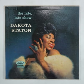 Dakota Staton The Late, Late Show Vinyl LP, Capitol Records T876