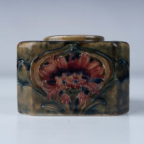 William Moorcroft Inkwell, Cornflower