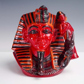 Royal Doulton Flambe Figurine, The Pharaoh D7028