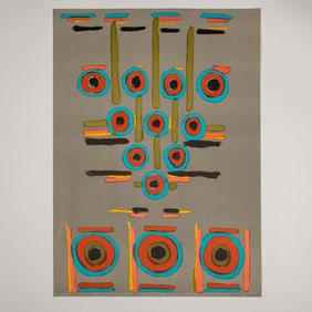 Betty Parsons, Original Color Screenprint on Paper, Signed