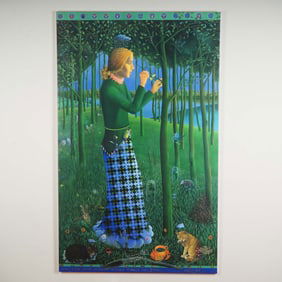 Igor Tulipanov, Artist Proof Giclee on Canvas, Autumn, Signed
