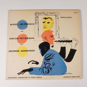 Buddy DeFranco and Oscar Peterson Play George Gershwin Vinyl LP