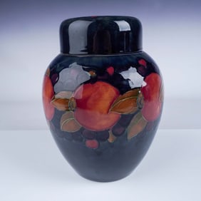 Moorcroft Pottery Pomegranate Large Ginger Jar
