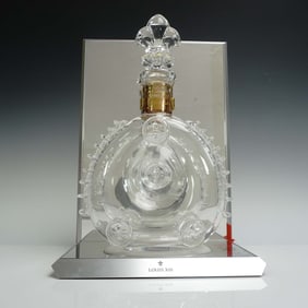 Louis XIII Remy Martin Baccarat Crystal Decanter with Case